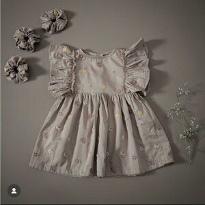 🍒 NEW Shirley Bredal Uniqua Dress with Cherries - size 3-4